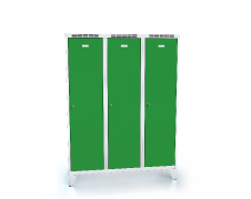 Cloakroom locker reduced height ALSIN with feet 1620 x 1200 x 500